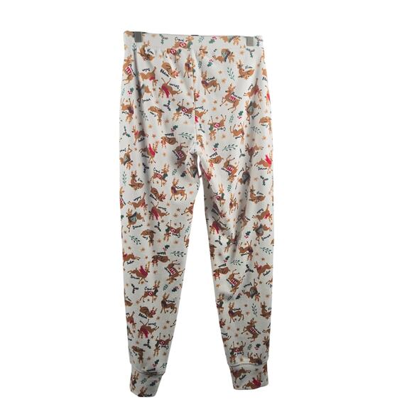 Issac Mizrahi Pajama Pants Reindeer Christmas Soft Size XS - Picture 2 of 8
